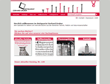 Tablet Screenshot of antiquariat-gruber.de